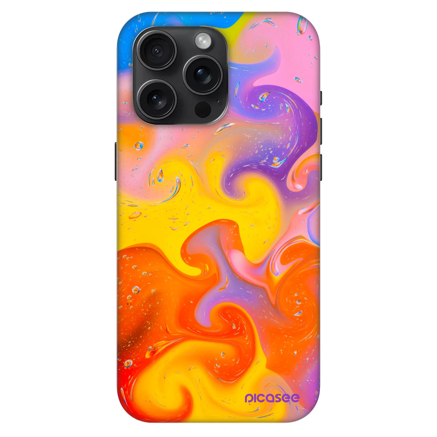 Fashion Case MagSafe pre Apple iPhone 15 Pro Max - Bubbles
