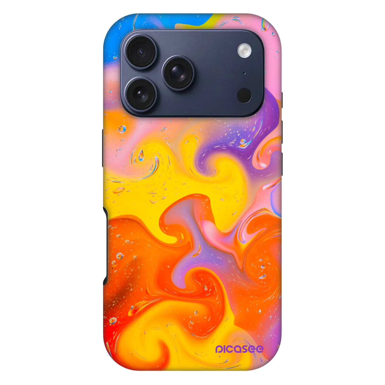 Picasee Fashion Case MagSafe pre Apple iPhone 17 Pro - Bubbles