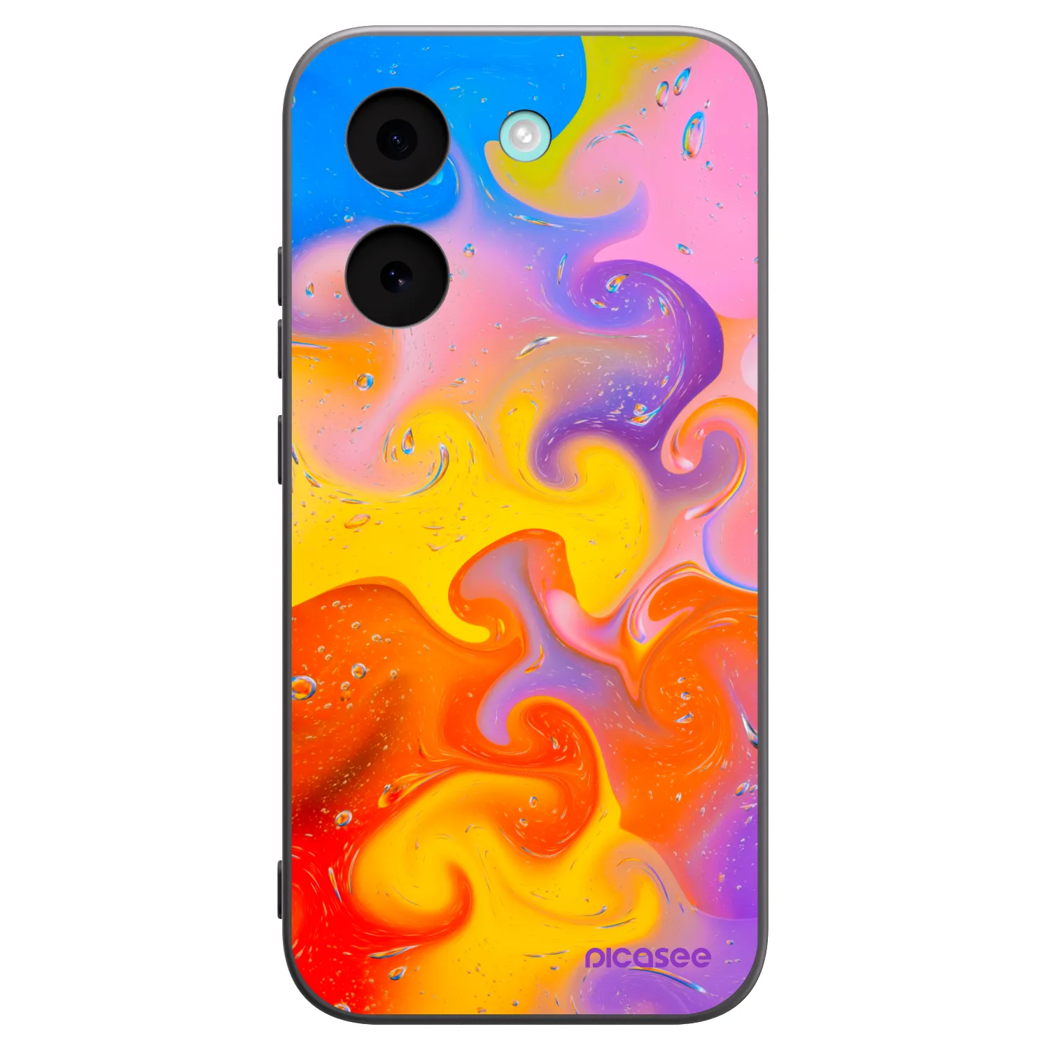 Picasee silikónový čierny obal pre Xiaomi Poco X8 Pro - Bubbles