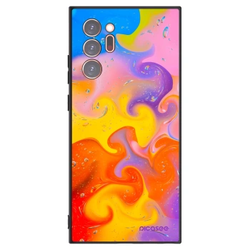 Picasee silikónový čierny obal pre Samsung Galaxy Note 20 Ultra - Bubbles
