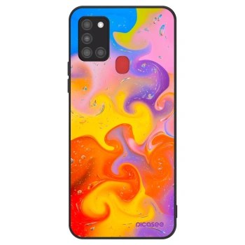 Obal pre Samsung Galaxy A21s - Bubbles