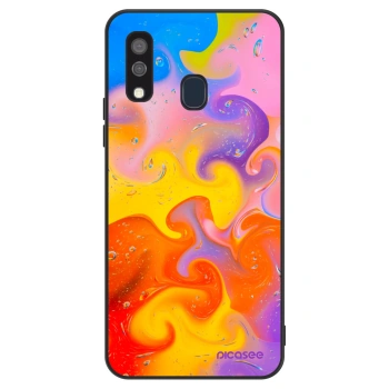 Obal pre Samsung Galaxy A40 A405F - Bubbles