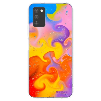 Obal pre Samsung Galaxy A03s A037G - Bubbles
