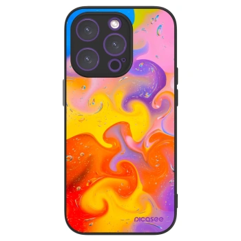 Picasee ULTIMATE CASE pro Apple iPhone 14 Pro - Bubbles