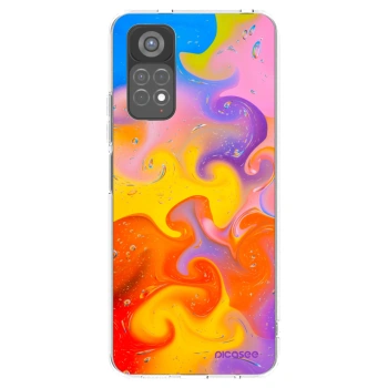 Picasee silikónový prehľadný obal pre Xiaomi Redmi Note 11S 5G - Bubbles