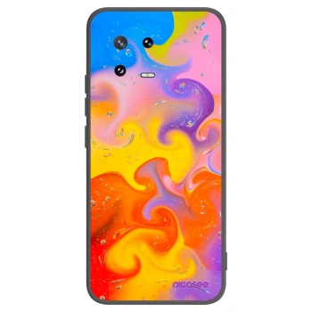 Picasee silikónový čierny obal pre Xiaomi 13 Pro - Bubbles