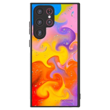 Picasee ULTIMATE CASE PowerShare pro Samsung Galaxy S22 Ultra 5G - Bubbles