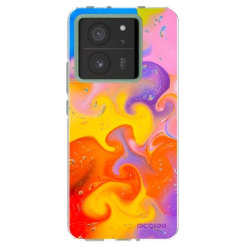 Picasee silikónový prehľadný obal pre Xiaomi 13T - Bubbles