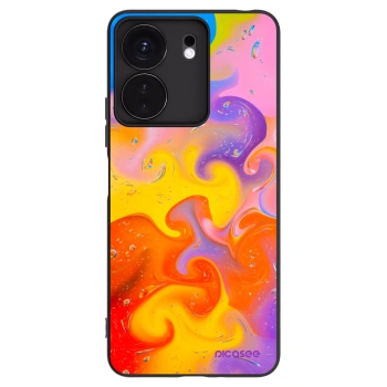 Picasee silikónový čierny obal pre Xiaomi Redmi 13C 4G - Bubbles
