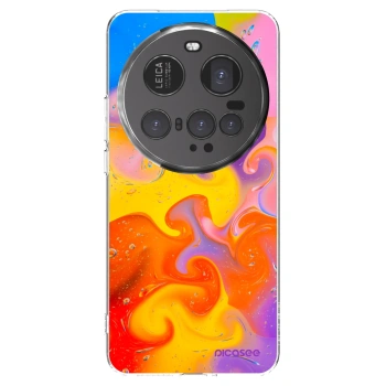 Picasee silikónový prehľadný obal pre Xiaomi 15 Ultra - Bubbles