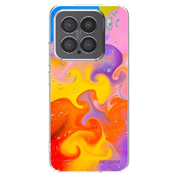 Picasee silikónový prehľadný obal pre Xiaomi 15 - Bubbles