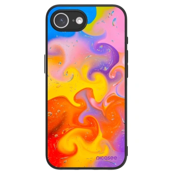 Picasee ULTIMATE CASE MagSafe pro Apple iPhone 16e - Bubbles