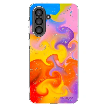 Picasee silikónový prehľadný obal pre Samsung Galaxy A56 5G A566B - Bubbles