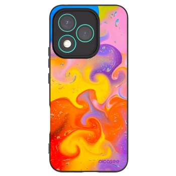 Picasee silikónový čierny obal pre Honor 400 Lite 5G - Bubbles