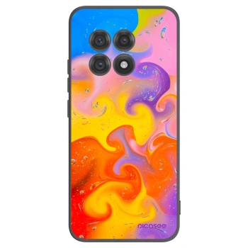Picasee silikónový čierny obal pre OnePlus 13R 5G - Bubbles