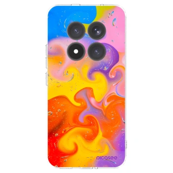 Picasee silikónový prehľadný obal pre Xiaomi Redmi Note 15 Pro+ - Bubbles