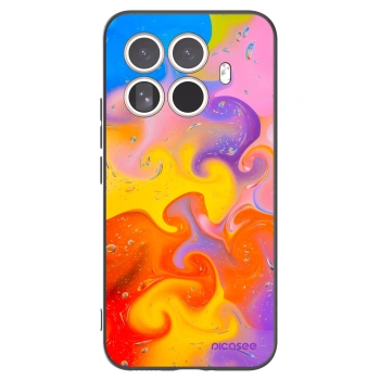 Picasee silikónový čierny obal pre Xiaomi 15T Pro - Bubbles