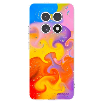 Picasee silikónový prehľadný obal pre Xiaomi Redmi Note 15 - Bubbles