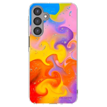 Picasee silikónový prehľadný obal pre Samsung Galaxy A16 4G - Bubbles