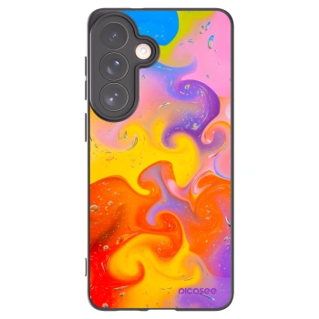 Picasee silikónový čierny obal pre Samsung Galaxy S26+ - Bubbles