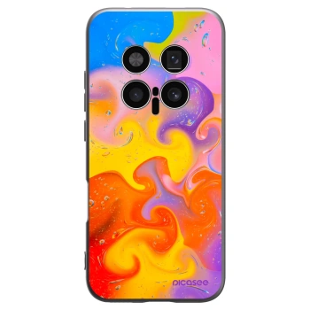 Picasee silikónový čierny obal pre Honor Magic8 Pro 5G - Bubbles