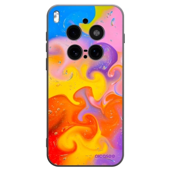 Picasee silikónový čierny obal pre Vivo X300 Pro - Bubbles