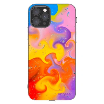 Picasee silikónový prehľadný obal pre Apple iPhone 11 Pro - Bubbles