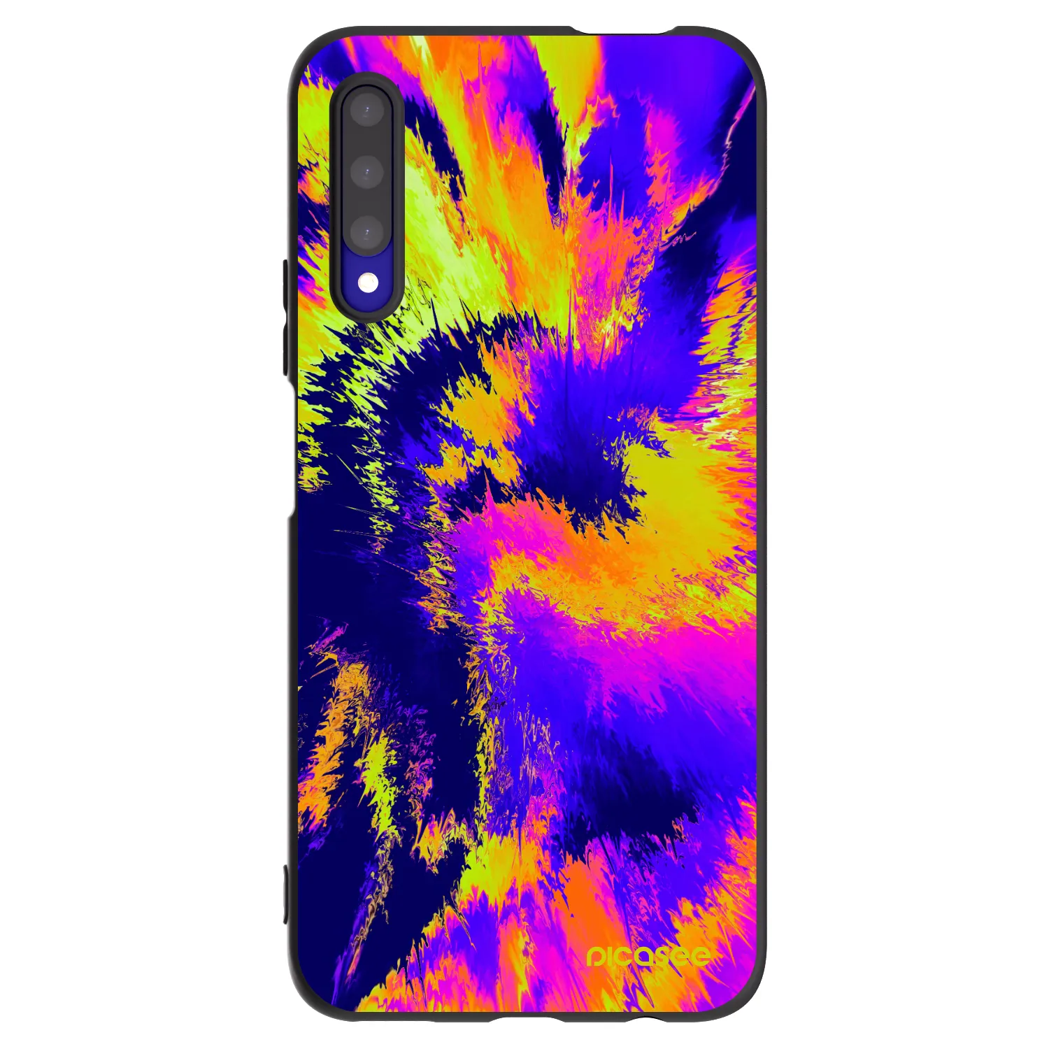 Picasee silikónový čierny obal pre Honor 9X Pro - Burn