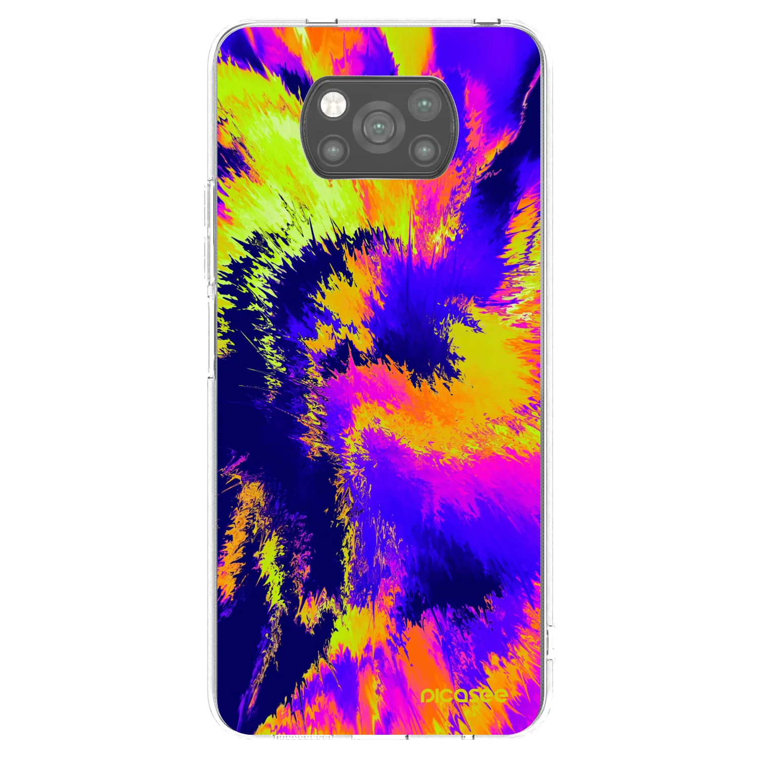 Picasee silikónový čierny obal pre Xiaomi Poco X3 - Burn