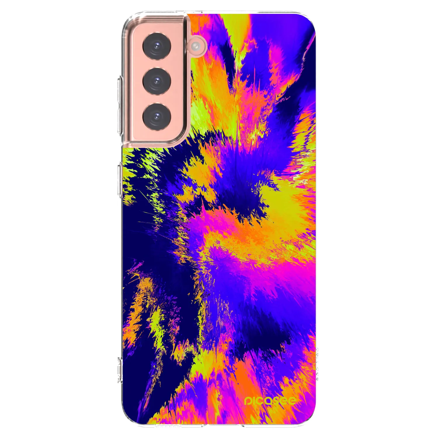 Silikónový prehľadný obal pre Samsung Galaxy S21 5G G991B - Burn