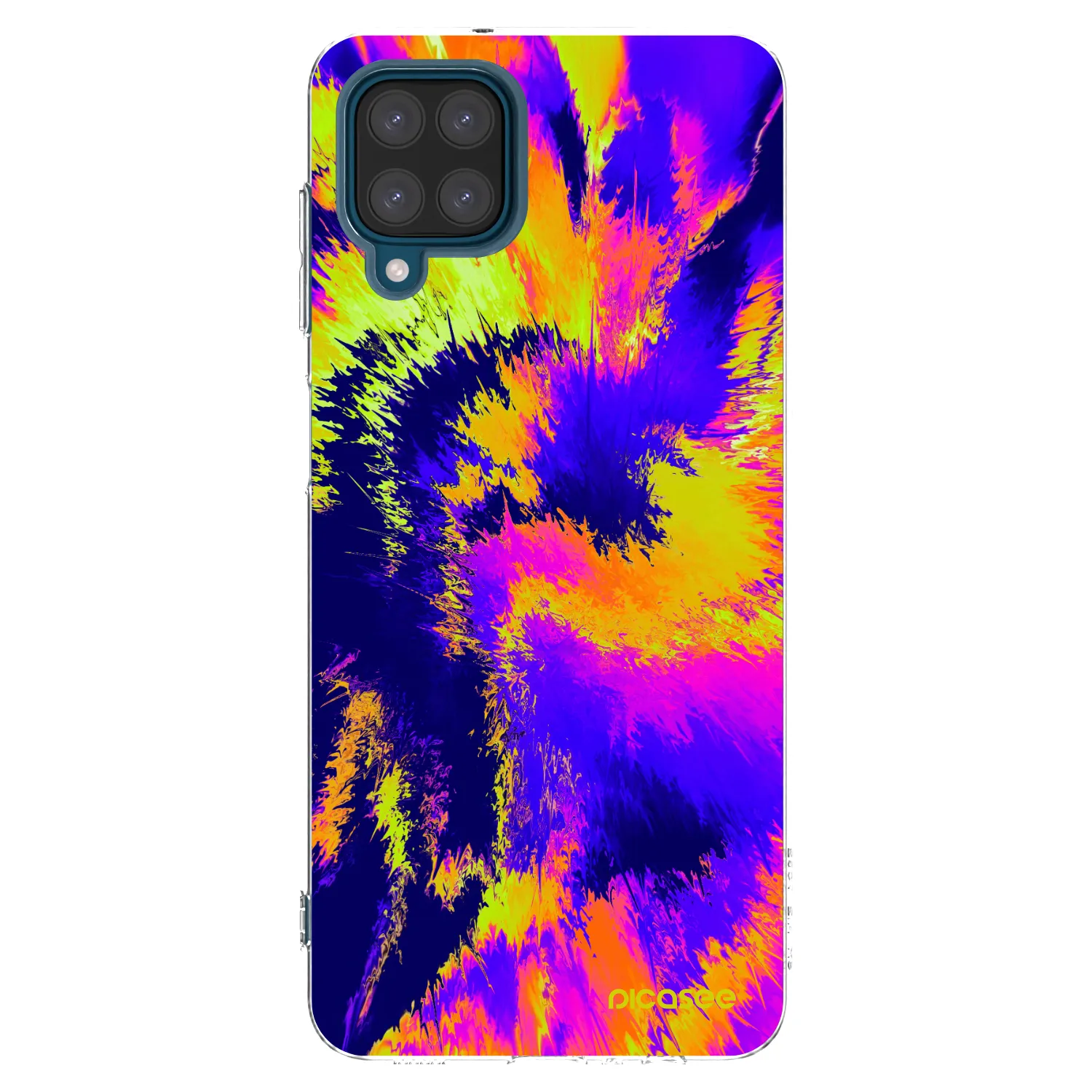 Picasee silikónový prehľadný obal pre Samsung Galaxy A12 A125F - Burn