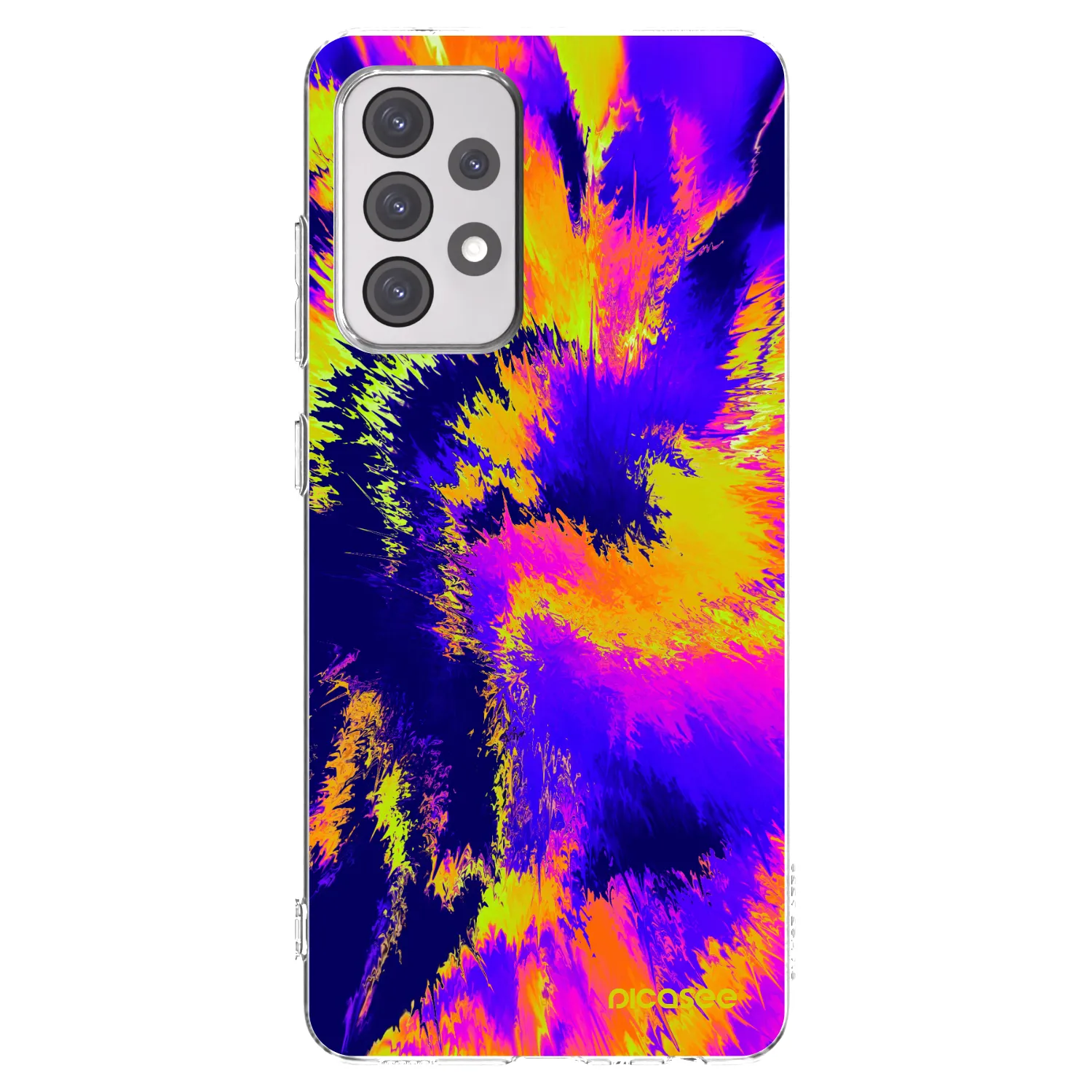 Picasee silikónový prehľadný obal pre Samsung Galaxy A52 5G A525F - Burn