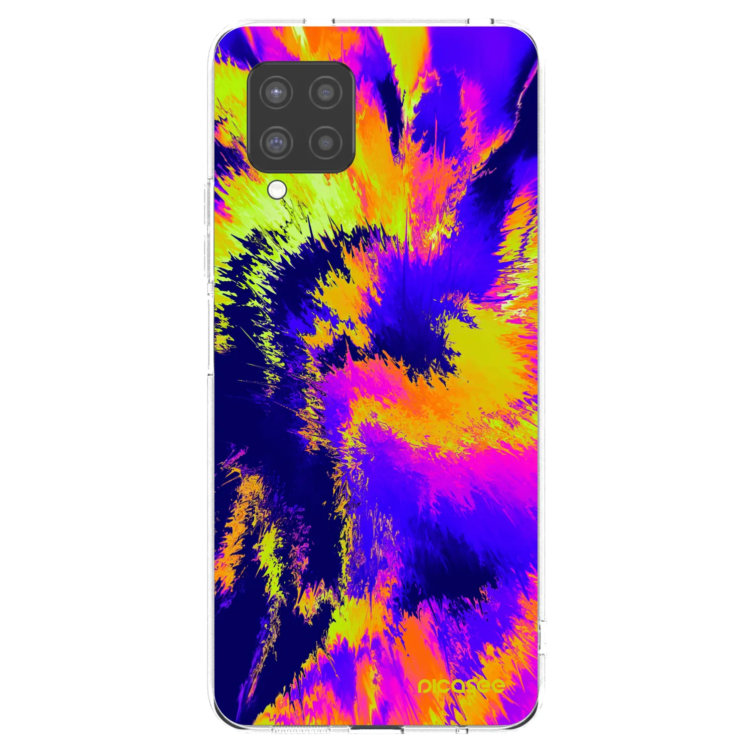 Picasee silikónový prehľadný obal pre Samsung Galaxy A42 A426B - Burn