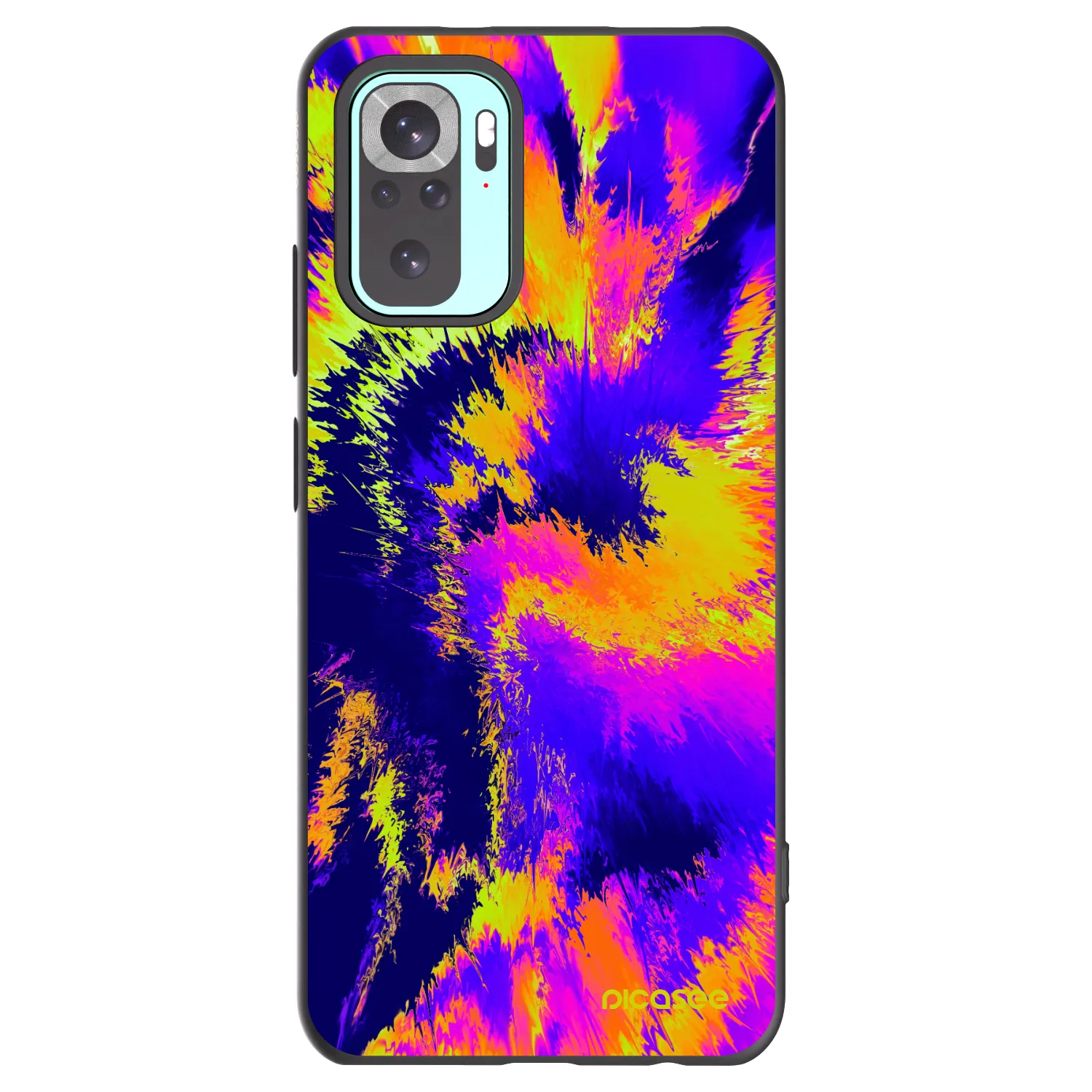 Picasee silikónový čierny obal pre Xiaomi Redmi Note 10 Pro - Burn