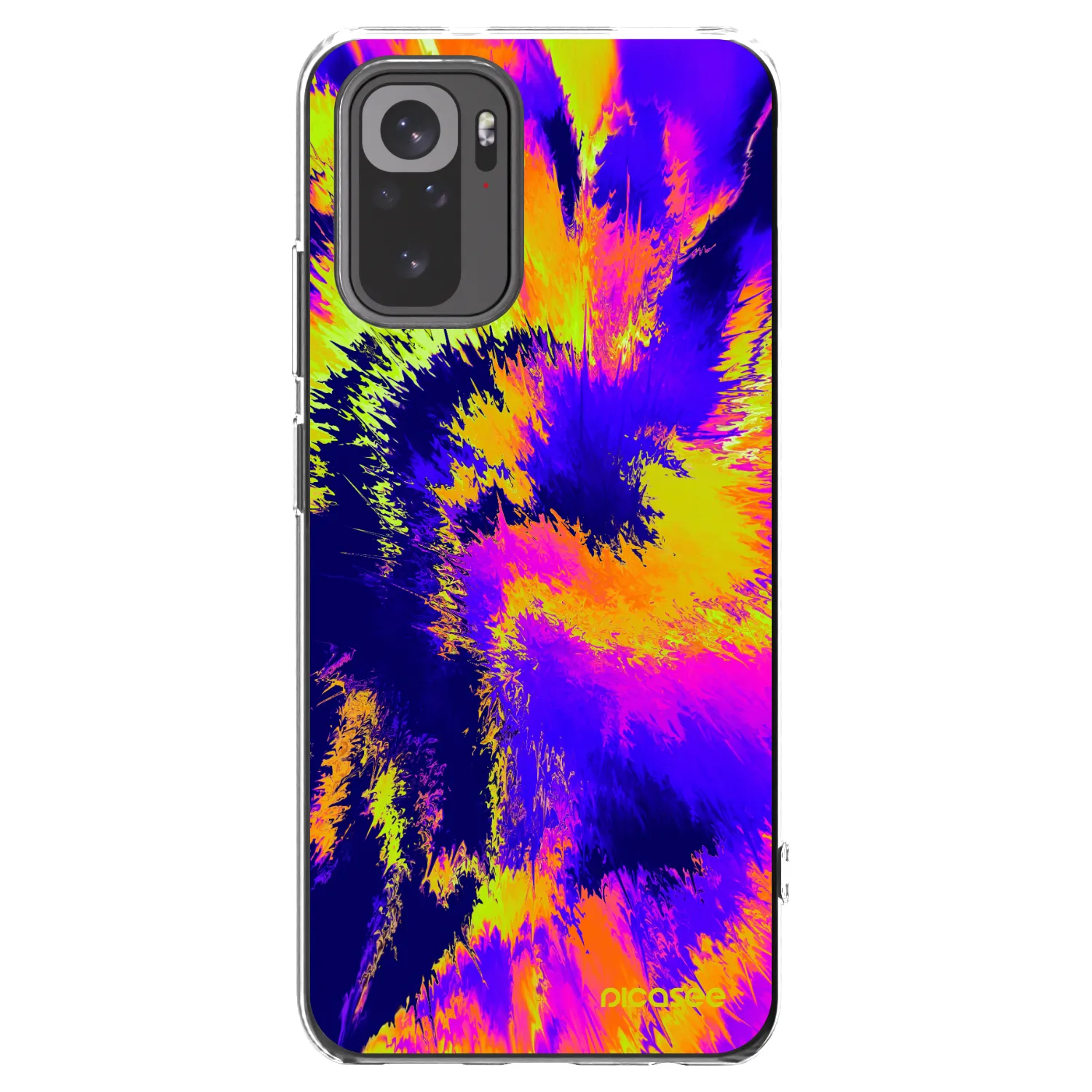 Picasee silikónový prehľadný obal pre Xiaomi Redmi Note 10S - Burn