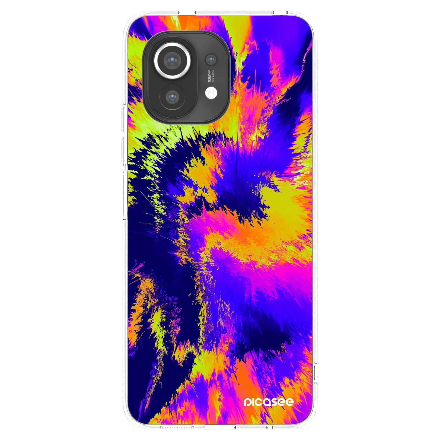 Picasee silikónový prehľadný obal pre Xiaomi Mi 11 - Burn