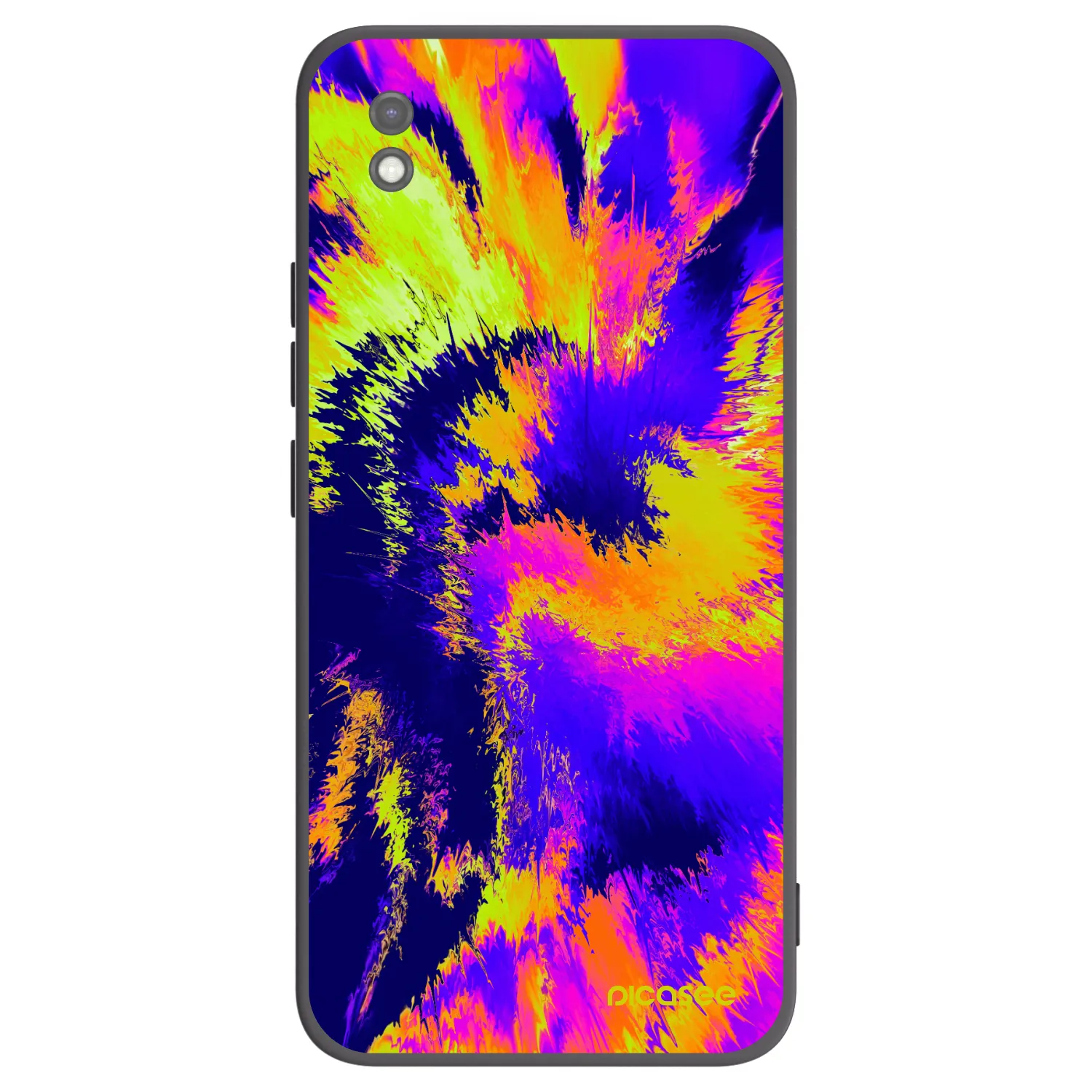Picasee silikónový čierny obal pre Xiaomi Redmi 9AT - Burn