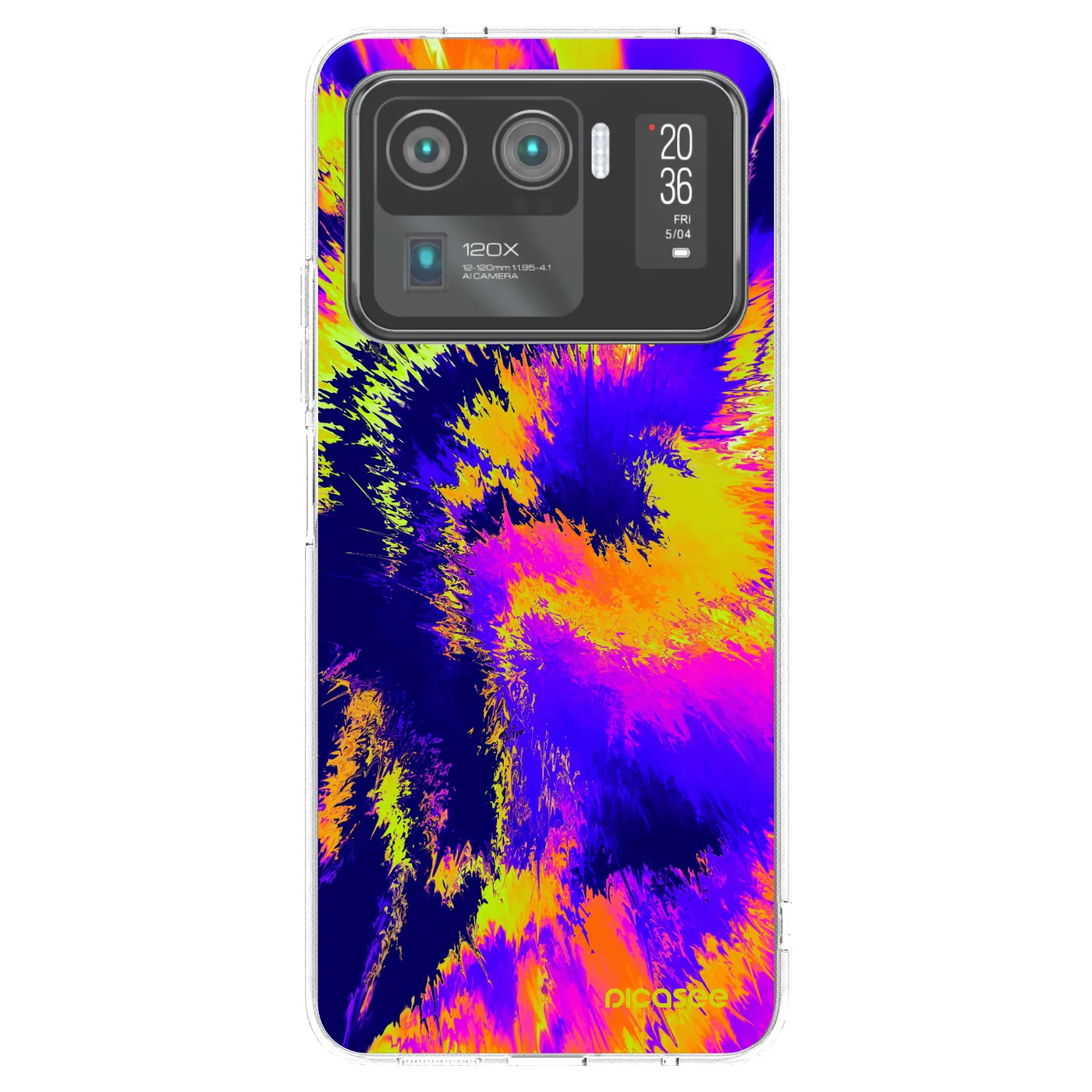 Picasee silikónový prehľadný obal pre Xiaomi Mi 11 Ultra - Burn