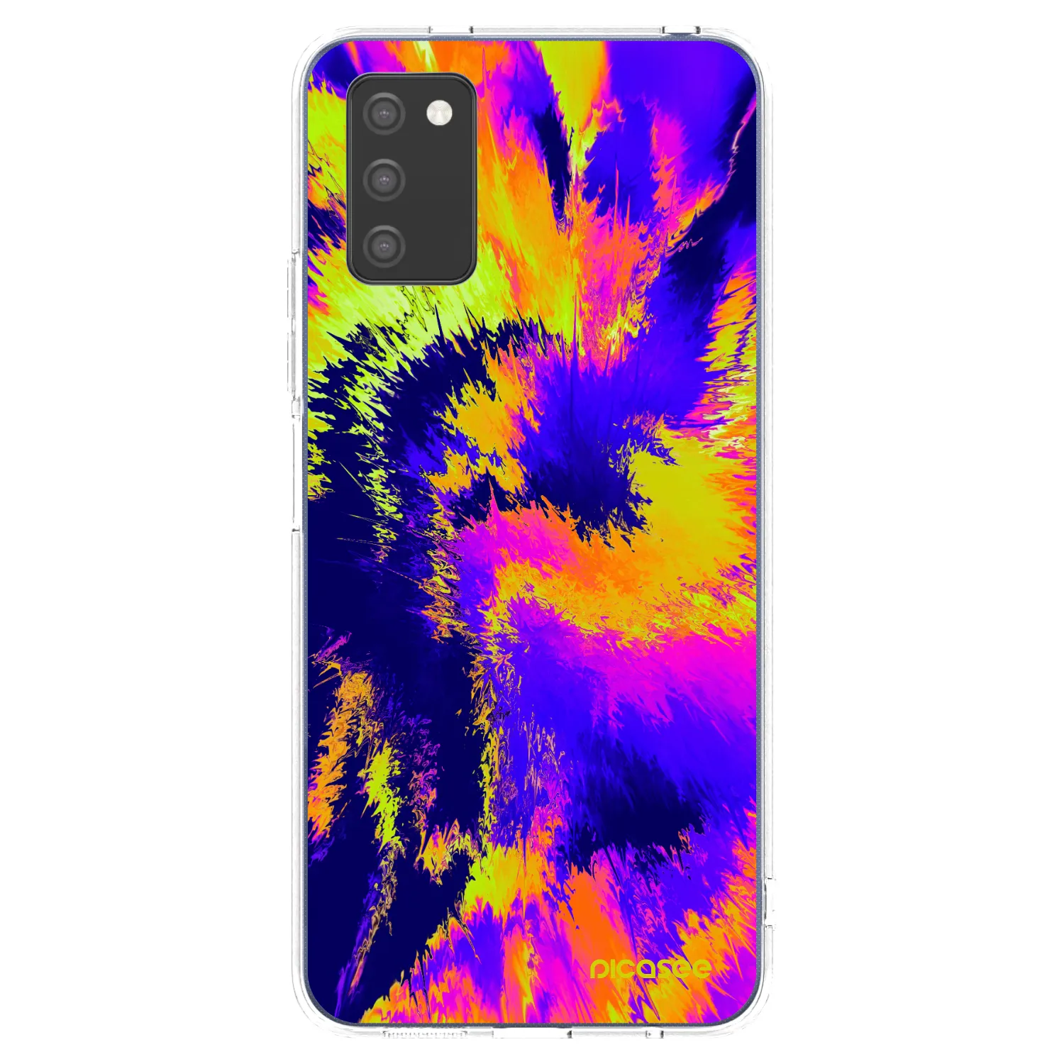 Picasee silikónový prehľadný obal pre Samsung Galaxy A02s A025G - Burn
