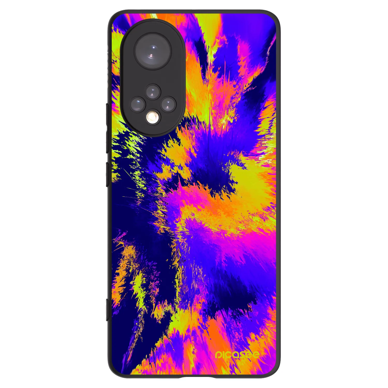 Picasee silikónový čierny obal pre Honor 50 5G - Burn