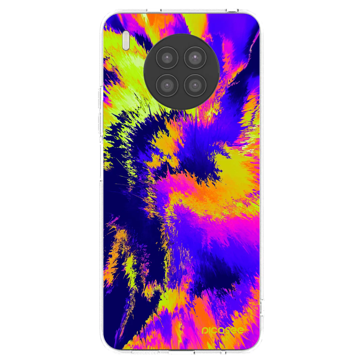 Picasee silikónový prehľadný obal pre Huawei Nova 8i - Burn