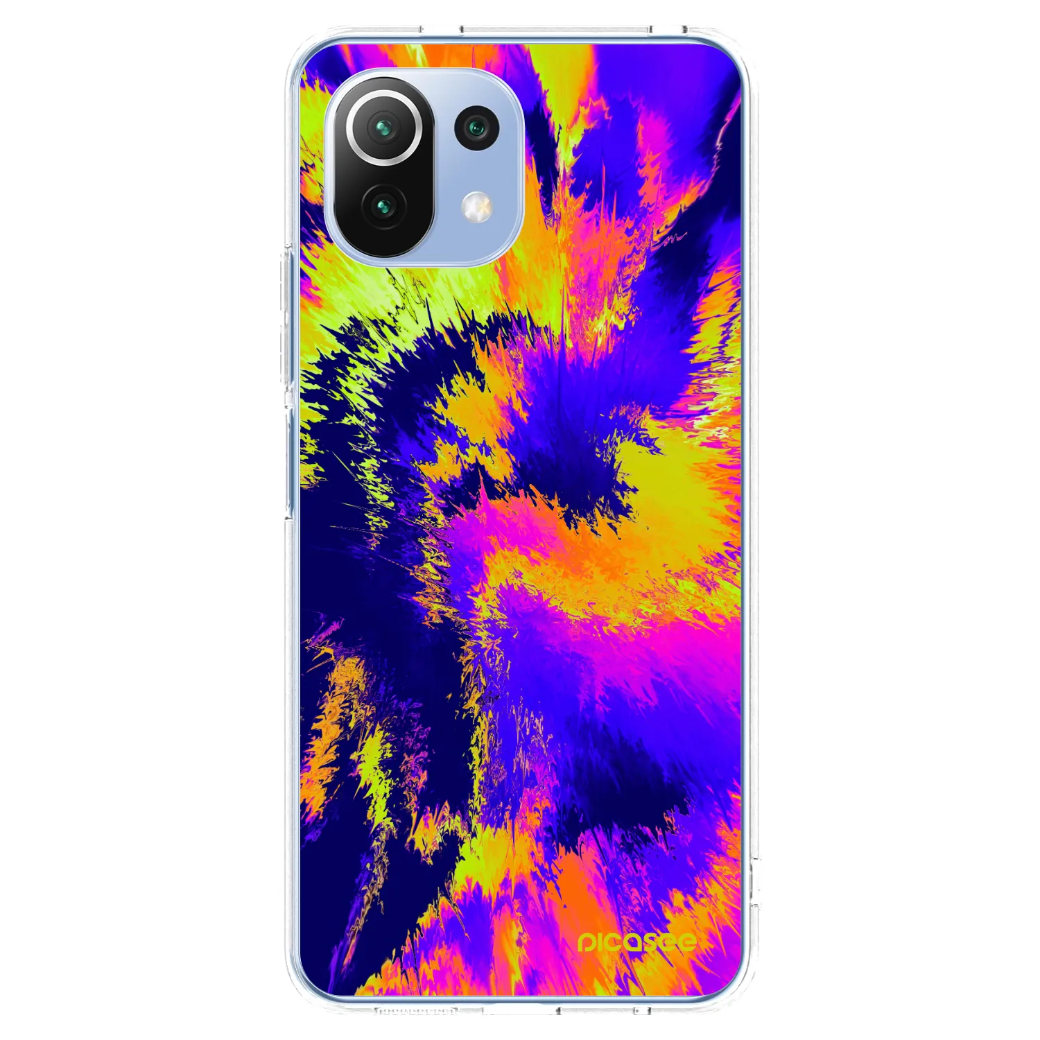 Picasee silikónový prehľadný obal pre Xiaomi 11 Lite 5G NE - Burn
