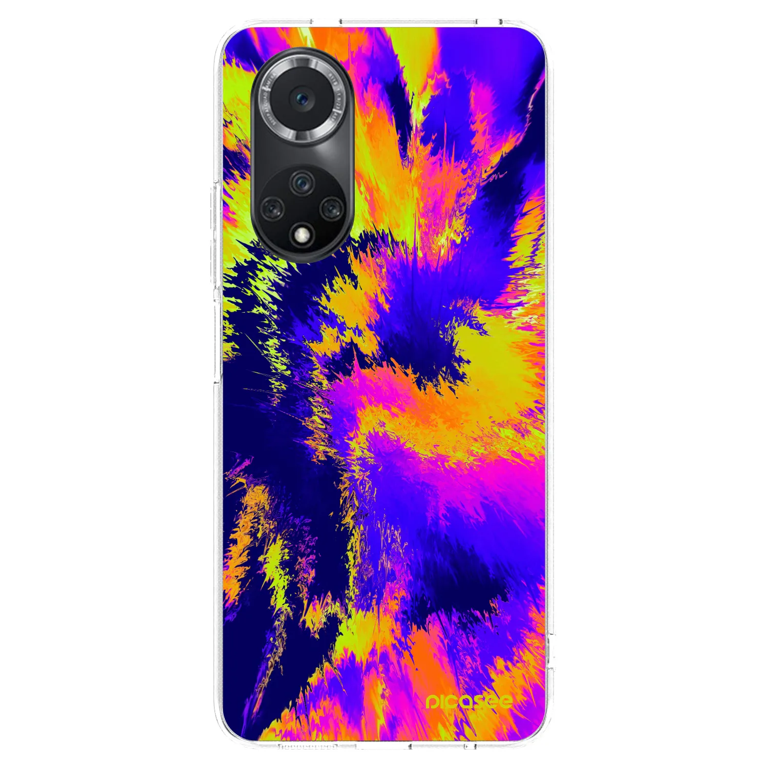 Picasee silikónový prehľadný obal pre Huawei Nova 9 SE - Burn