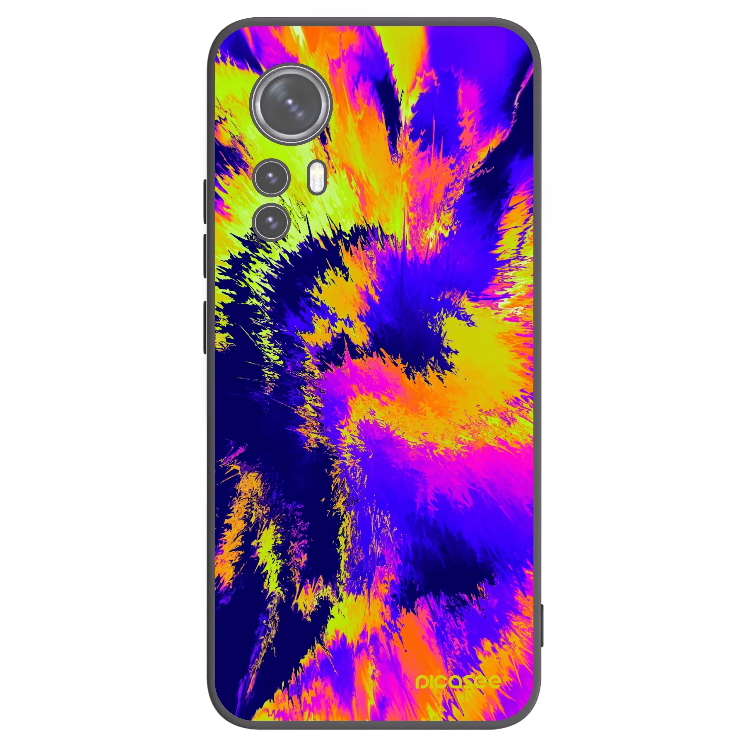 Picasee silikónový čierny obal pre Xiaomi 12X - Burn
