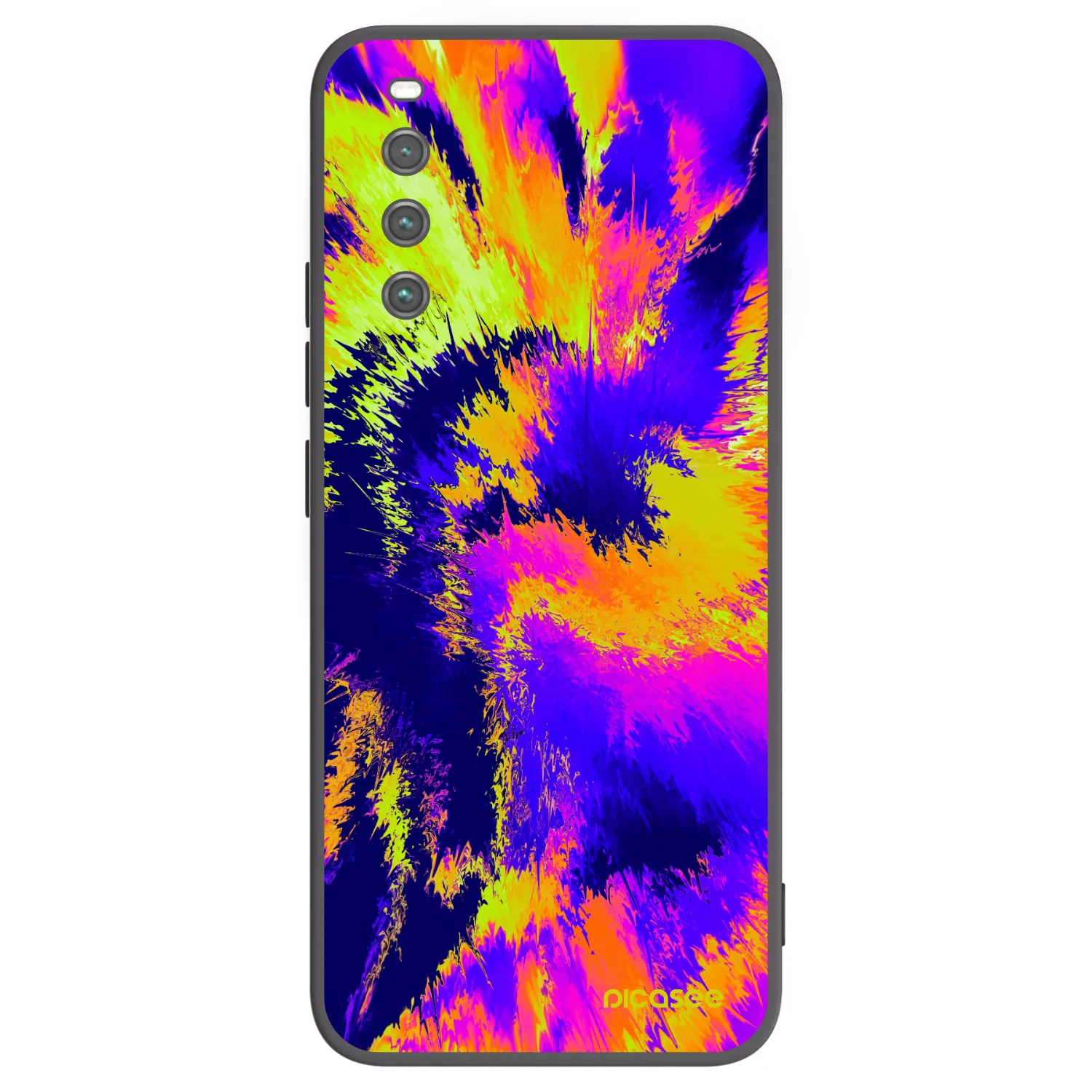 Picasee silikónový čierny obal pre Sony Xperia 10 IV 5G - Burn