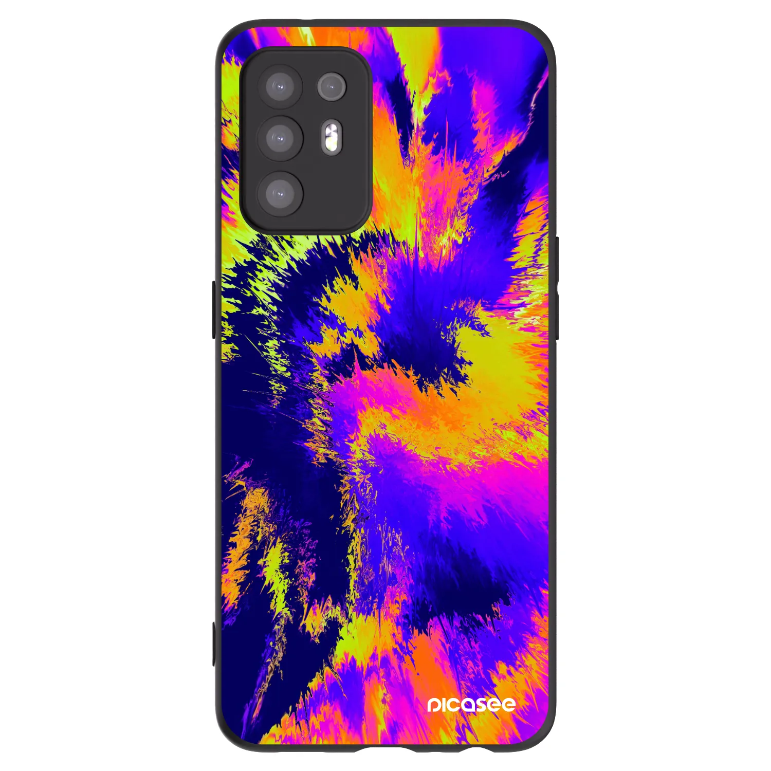Picasee silikónový čierny obal pre OPPO A94 5G - Burn