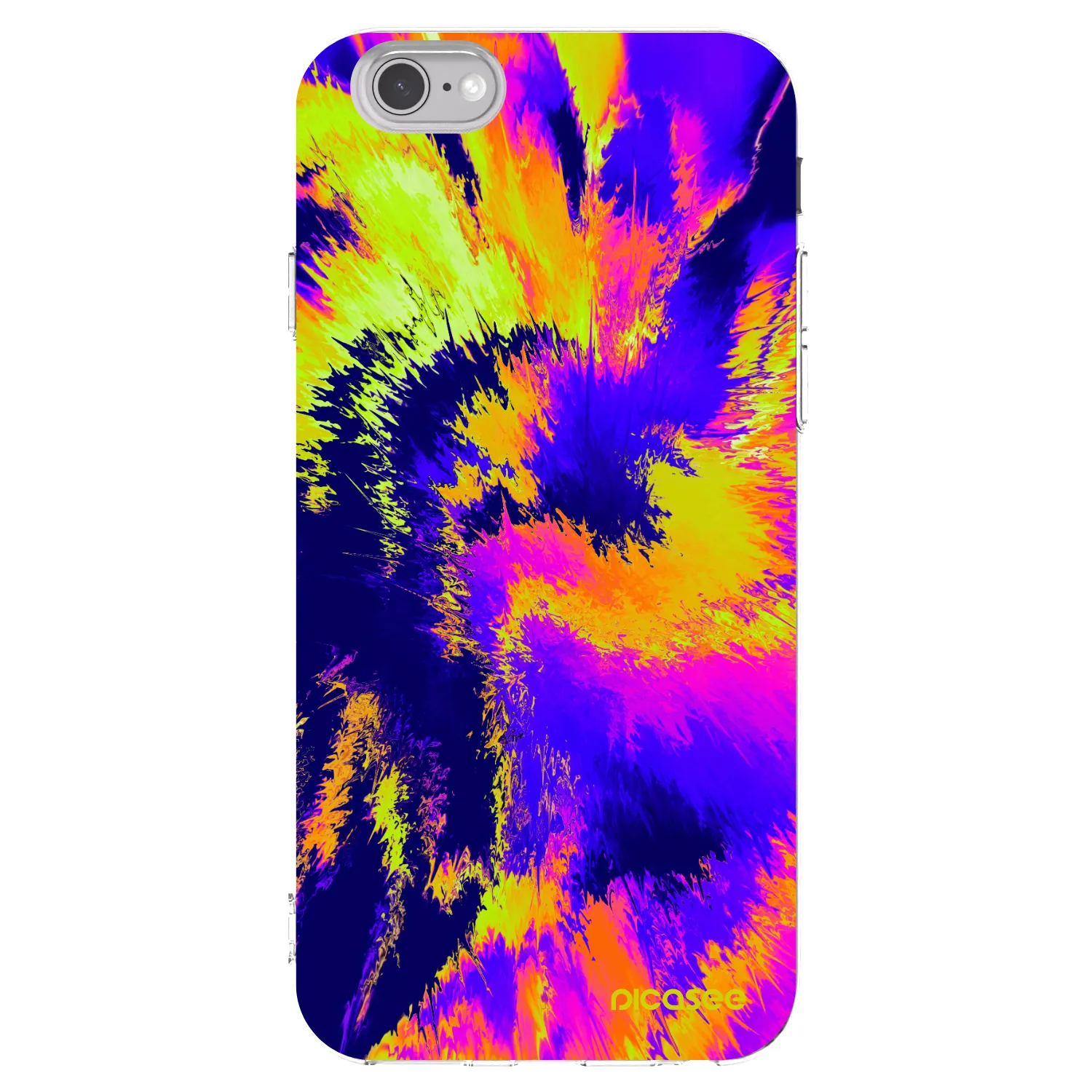 Picasee silikónový prehľadný obal pre Apple iPhone 6/6S - Burn