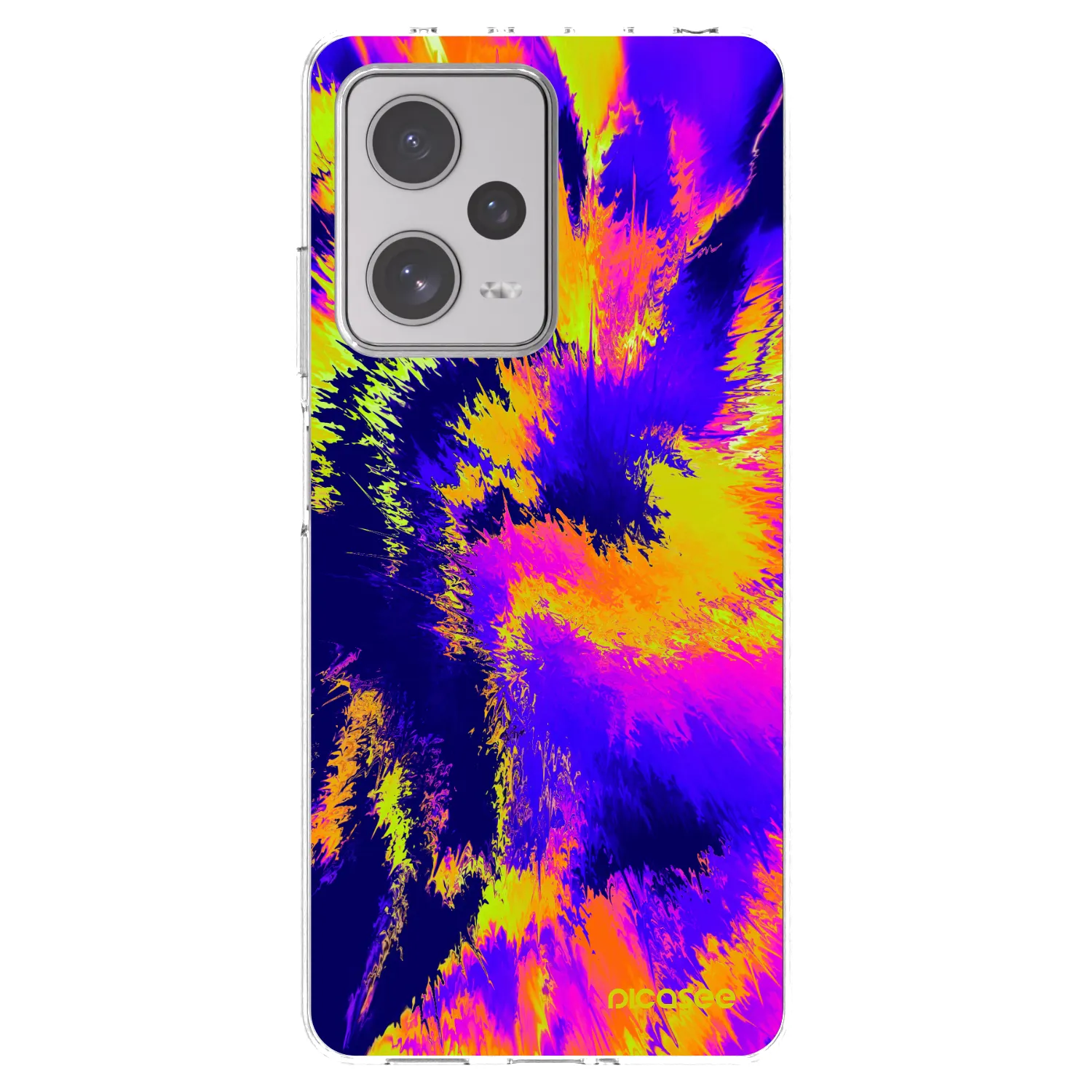 Picasee silikónový prehľadný obal pre Xiaomi Redmi Note 12 Pro+ 5G - Burn