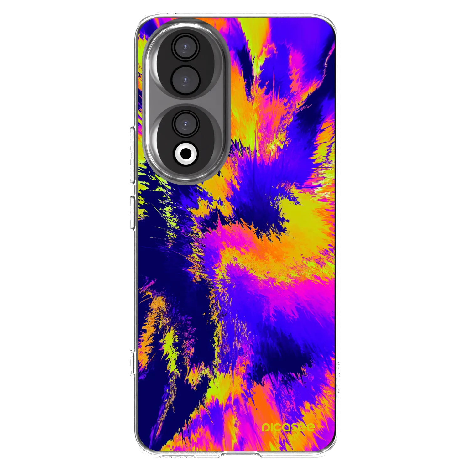 Picasee silikónový prehľadný obal pre Honor 90 5G - Burn