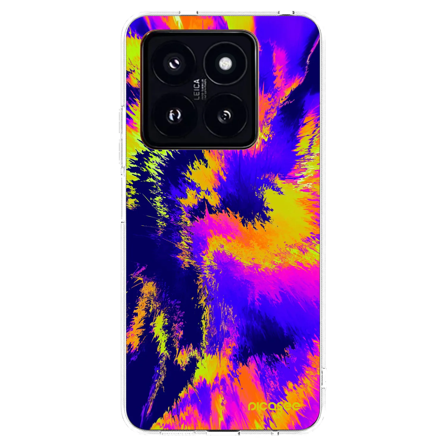 Silikónový prehľadný obal pre Xiaomi 14 Pro - Burn